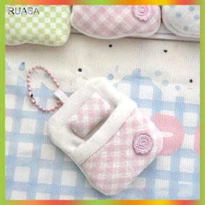 RUASA New Dễ Thương Sang Trọng Phim Hoạt Hình Động Vật Búp Bê Bốn Lá Cỏ Ba Lá Chăn Búp Bê Mini Búp Bê Túi Ngủ Búp Bê Chăn Nhỏ