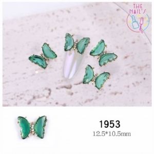 🎀พร้อมส่งจากไทย🎉อะไหล่ตกแต่งสุดว้าว ผีเสื้อ ตกแต่งเล็บ ผีเสื้อติดเล็บ อะไหล่ติดเล็บ BU