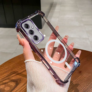 【 Shockproof 】Case For Samsung A14 A24 A34 A54 4G 5G Phone Case 2025 New Magnetic design aesthetic Case SZ15