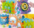 Huanger HE0527 (6+4pcs Set) Educational Activity Cube. 