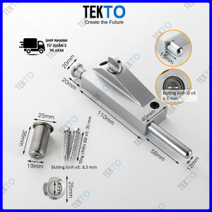 Chốt cửa loại núm vặn hoặc chìa khóa kèm đầu chặn cát bụi âm sàn bằng hợp kim nhôm chắc chắn - 039