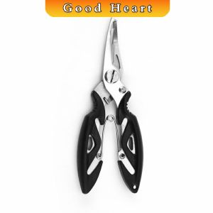 J.D. คีมคีบปากปลา น้ำหนักเบาใช้งานง่าย คีมตกปลาอเนกประสงค์พกพาสะดวก Stainless Steel Fishing Pliers