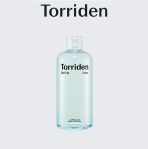 Torriden DIVE IN Low Molecular Hyaluronic Acid Toner for first step Moisture Glow care Low pH Facial Astringent for Hydrating
