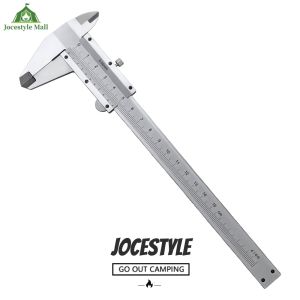 [Jocestyle Mall] Carbon Steel Vernier 150mm Range Precision Metal Caliper 0.02mm Resolution Marking Vernier Caliper for Industrial Measuring Accessory