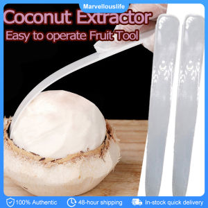 Long Handle Coconut Opener Coconut Meat Removal Soft Knife Plastic Coconut Tool Kitchen Gadgets