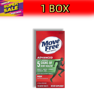 Schiff Move Free glucosamine advance plus Joint protectant MSM 120 tablets