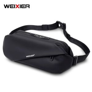 WEIXIER 8641 Tas Selempang Dada Pria Waist Bag Premium Anti Air