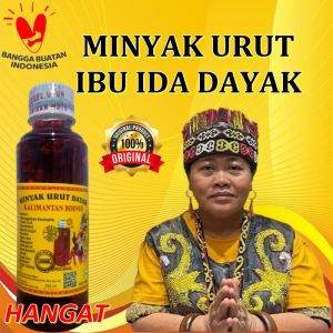 MINYAK URUT DAYAK PERISAI KALIMANTAN UNTUK PIJIT PIJAT GOSOK ASLI IBU DAYAK