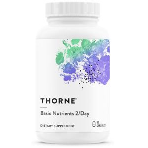 THORNE Basic Nutrients 2/Day 60 Capsules – Vitamin Tổng Hợp Cao Cấp Hấp Thụ Tốt ✓ Bổ sung đầy đủ vitamin và khoáng chất thiết yếu hỗ trợ sức khỏe tổng thể mỗi ngày ✓ Tăng cường năng lượng giảm mệt mỏi cải thiện khả năng tập trung