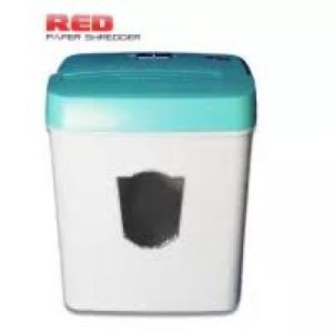 RED Paper Shredder DS-600 Cross Cut Paper Cutting Machine Shredding Machine RED Paper Shredder