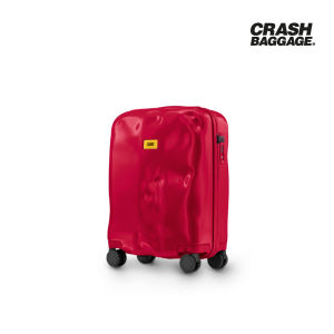CRASH BAGGAGE กระเป๋าเดินทาง รุ่น TONE ON TONE - CB191 สีแดง ขนาด 21.6"