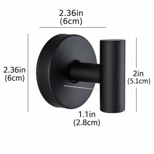 Stainless Steel Hook Strong Vacuum Suction Cup Hooks Wall Mounted Bathroom Kithcen Holder Towel Robe Coat Key Door