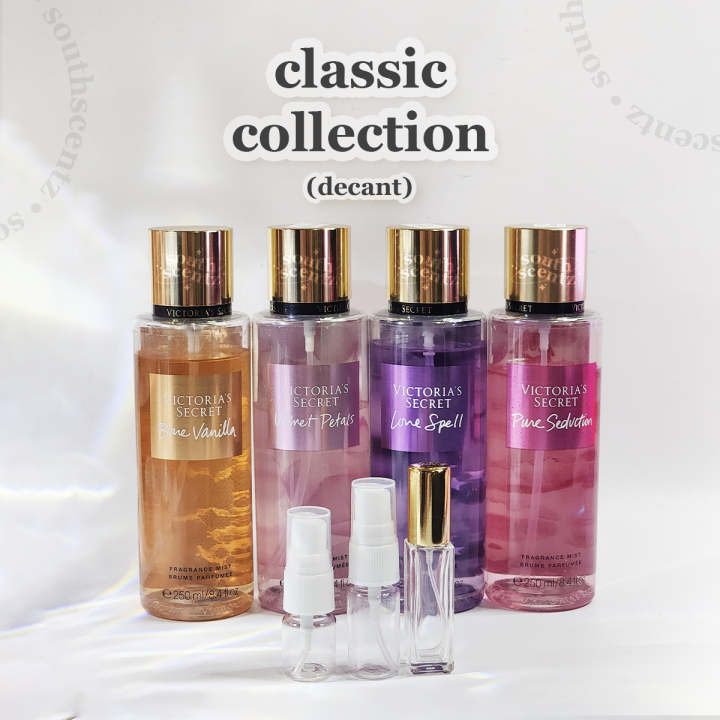 Victorias Secret Classic Scent Bare Vanilla Love Spell Pure