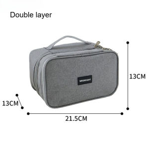 MLADEN Cable Storage Bag Digital Electronic Organizer Portable USB Data Line Charger Plug Storage Bag Travel Cable Organizer
