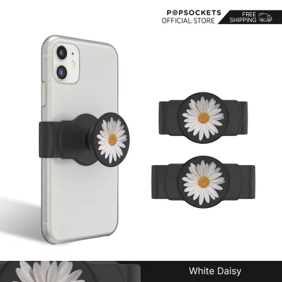 PopSockets ยืด PopGrip | ที่จับโทรศัพท์พรีเมี่ยม | ที่วางโทรศัพท์ที่ดีที่สุดและเหมือนกับผู้ถือแหวนโทรศัพท์ | ขาตั้งโทรศัพท์ตั้งโต๊ะและโทรศัพท์ในรถยนต์เมาต์เข้ากันได้ | ที่วางโทรศัพท์ที่ยึดโทรศัพท์มือถือและที่จับโทรศัพท์เซลล์สำหรับเคสขอบสี่เหลี่ยม