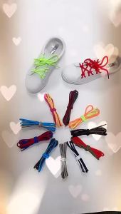 1 Pair Classic Solid Round Shoelaces Durable Polyester Shoe laces Boot Laces Sneaker Shoelace 21 Colors 70cm 90cm 120cm 150cm