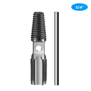 🔧Ready Stock🔧2 In 1 Faucet Water Pipe Triangle Valve Screw Extractor 1/2 3/4Set Damaged Broken Wire Water Pipe Bolt Remover Multipurpose House