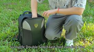 แผ่นรองลงจอด 55 ซม. แผ่นรองสองด้านสำหรับ DJI Mavic 4 Pro FLIP NEO Avata 2 แผ่นรองแบบพกพา กันน้ำ