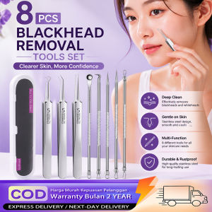8 Pieces Acne Needle with Box Stainless Steel Blackhead Extraction Kit