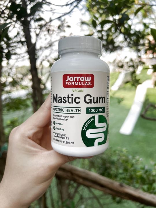 Jarrow formulas mastic gum GASTRIC HEALTH 1000MG 120 CAPSULES | Lazada ...