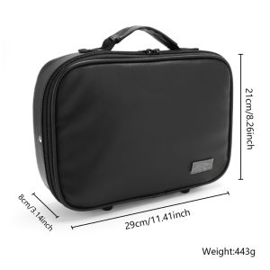 Spot #Salon Hairdressing Tool Bag Hairstylist Zipper Portable Hairdressing Bag  Bag Comb Electric Clipper Haircut Bag Multifunctional Storage Bag Portable Tool