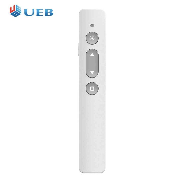 ปากกาพลิกไร้สาย2.4GHz PPT สไลด์การชาร์จ USB Powerpoint Clicker Pointer ...