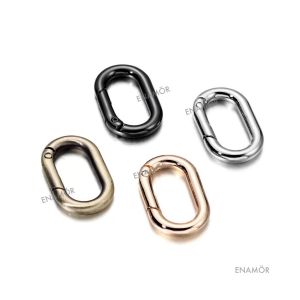 🔘  KEYCHAIN RING 🔘 PREMIUM RACETRACK QUICK RELEASE SNAP SPRING LOADED KEY RING  🔘