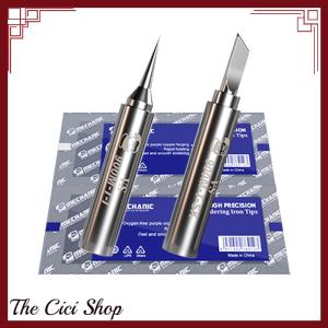 [The Cici Shop] 900M Welding Tips Soldering Iron Head Replacement For 936 Soldering Stations Durable Solder Head Welding Accessories