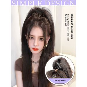 DAIMEISHU กิ๊บติดผมมีสไตล์สำหรับผู้หญิงคลิปผมหางม้าสูงกิ๊บติดผมอินเทรนด์สำหรับฤดูร้อน