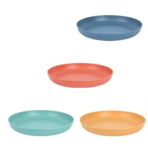 1pcs Reusable Plastic Tableware Set Including Plates Bowls and Cups Suitable for Family Picnics