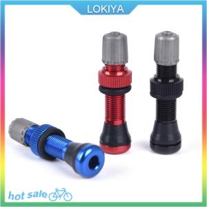 LOKIYA Bicycle Schrader Tubeless Valve Bike Valve Rim Wheel Tubeless Tire Tyre Valve