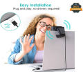 USB 2.0 4K Webcam FHD 720P Webcam for PC Camera Digital Web Cam with built-in noise reduction microphone Auto white balance color correction For Laptop Desktop. 
