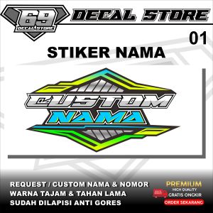 STIKER NAMA KOMUNITAS BENGKEL TEAM CUTTING STICKER CUSTOM REQUEST KEREN DECAL STORE 01