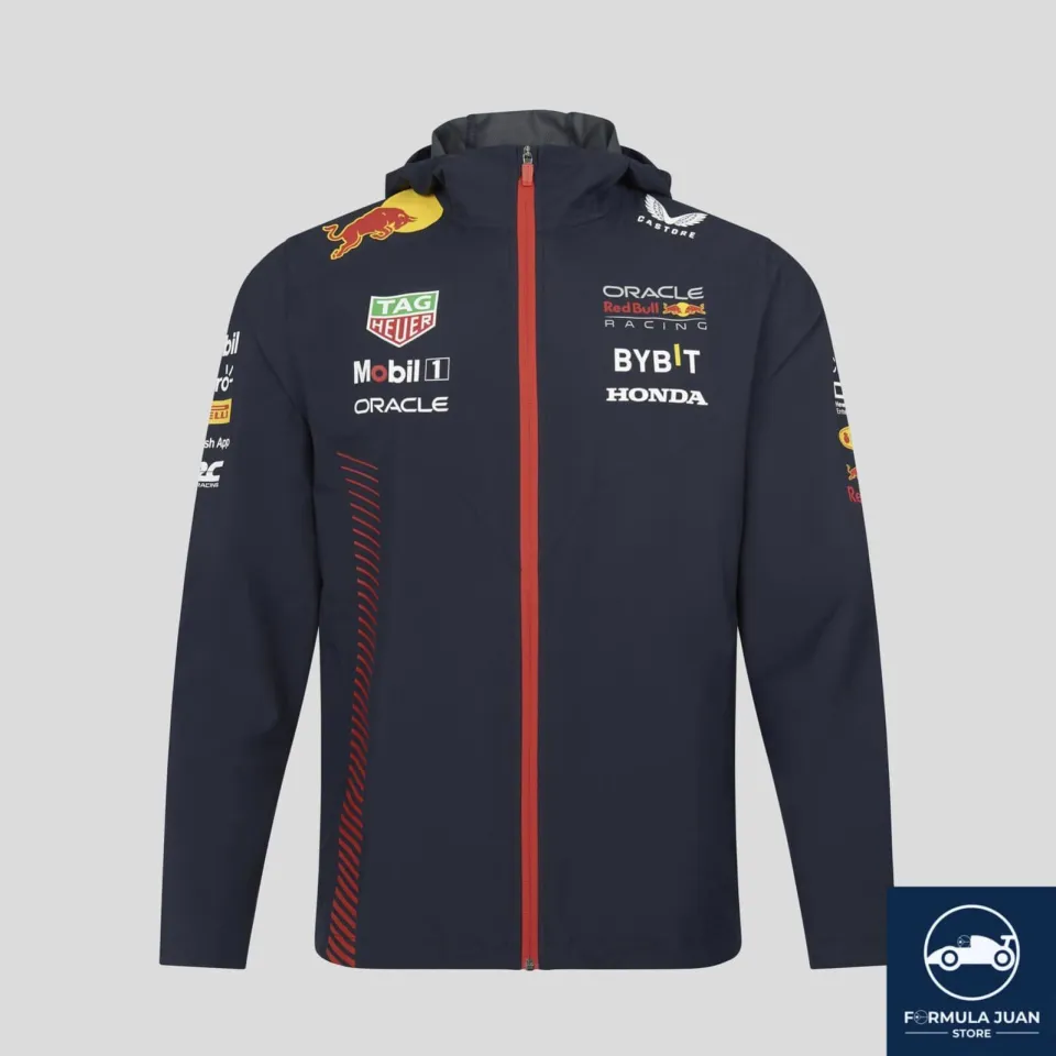 Red Bull Racing F1 2024 Team Rain Jacket- Navy – CMC Motorsports®