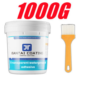 1000G/300G Sealant Waterproof GlueWaterproof Invisible PasteMighty Repair AdhesivePolyurethane Leak-Proof Coating For Home Bathroom RoofSealant Glue With BrushWaterproof Glue PasteInvisible Paste GlueExtreme Waterproof Glue