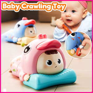 Baby Interactive Crawling Toy with Lights & Music - Tummy Time Crawl Training for Babies