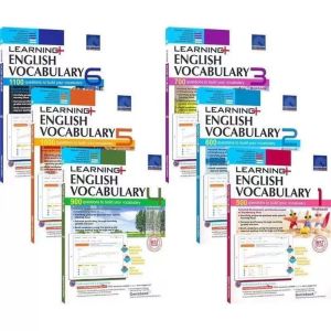 SAP Learning Vocabulary/6 Books Education Book English Learning