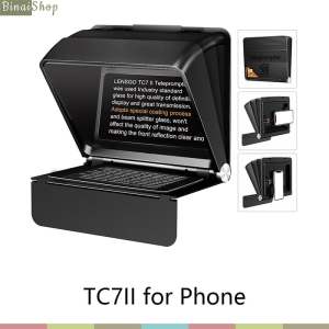 Lensgo TC7 II - Máy Nhắc Chữ 10 Inch Sử Dụng Điều Khiển Từ Xa Bluetooth Dành Cho Điện Thoại Máy Ảnh