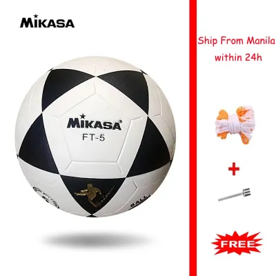 New arrival Mikasa Leather Football Official size 5 Soccer