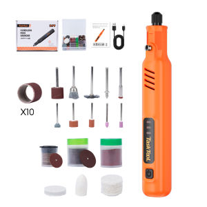 TASKTOOL Mini Electric Grinder Multi-Function 14500RPM 3MM for Metal Wood Plastic with Type-C Battery 1300mAh