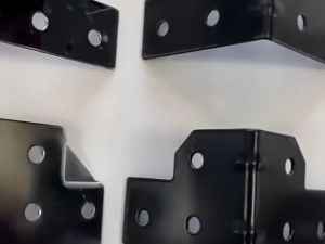 8Pcs Small L Brace L Shaped Bracket 6 Holes Heavy Duty Flight Tour Case Accessories