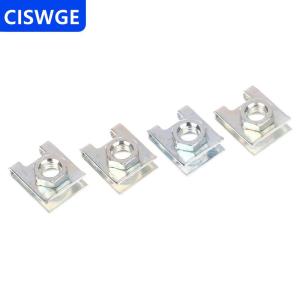 [COD] CISWGE AUTOPARTS 10 cái ốc vít biển số xe ô tô kẹp cố định đinh vít 6mm