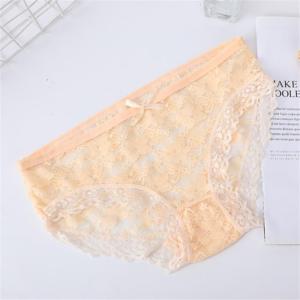 จัดส่ง 2-3 วัน กางเกงในกางเกงในลูกไม้ซีทรอสำหรับผู้หญิงกางเกงในซีทรอต่ำกางเกงในสตรี ชุดชั้นในผู้หญิงลูกไม้เซ็กซี่ผู้หญิงเอวต่ำโปร่งใสตาข่าย12สีกลางระบายอากาศกางเกงสามเ