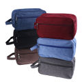 Stylish Cosmetic Canvas Case Lightweight Women Travel Portable Multifunctional Makeup Bag For Outdoor Adventures Daily Makeup Storage Travel. 