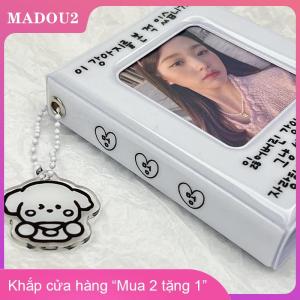 [COD] MADOU2 Phong cách Ins Kem Con chó con duy nhất cung điện lưới lá lỏng lẻo thẻ cuốn sách phong bì thẻ Túi Album Lưu trữ túi