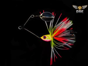 Spinner Bait Mini Double Hook 10gr Ose Nusantara Fluofish Snakehead & Bass Specialist Umpan Casting Gabus Toman V Spinnerbait Ultralight