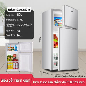Tủ lạnh 2 ngăn 118 lít thương hiệu làm lạnh nhanh ngăn đá và ngăn lạnh giữ đồ luôn tươi mới