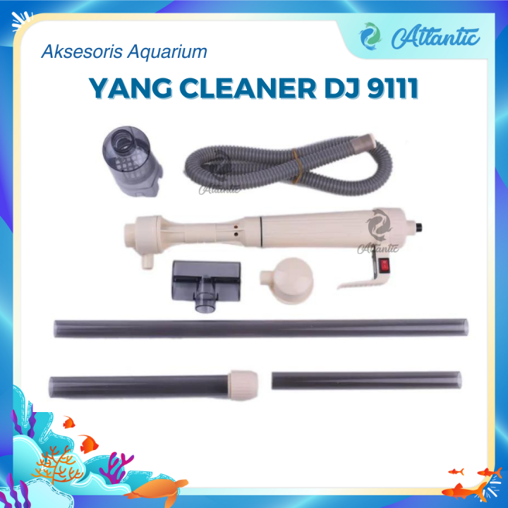 YANG AQUARIUM BATTERY ELECTRIC SIPHON CLEANER DJ-9111 Gravel Sand
