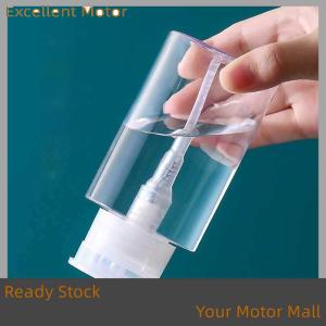 Excellent Ready Stock 100 150 200ml Portable Travel Refillable Bottle Empty Plastic Nail Polish Remover Alcohol Liquid Press Pumping Dispenser Bottle