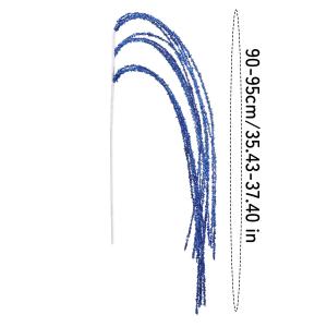 YESPERY Shining Branch Sticks Christmas Decoration Artificial Tassel Stems for Xmas Tree Dinning Table Fireplace Ornament Party Supplies